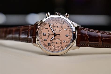 patek philippe salmon chronograph.